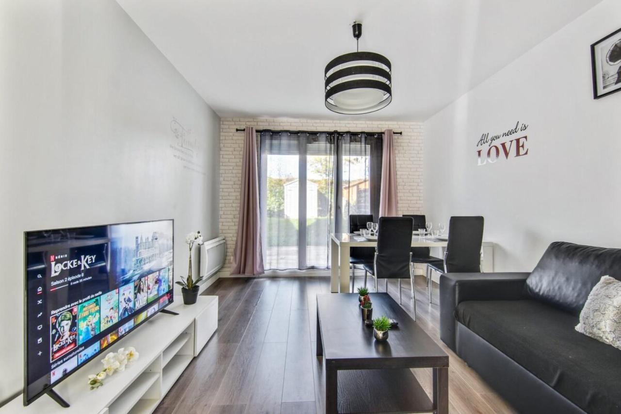 Appart Cosy Tout Confort Disneyland Jardin 4 Pers Bailly-Romainvilliers Dış mekan fotoğraf